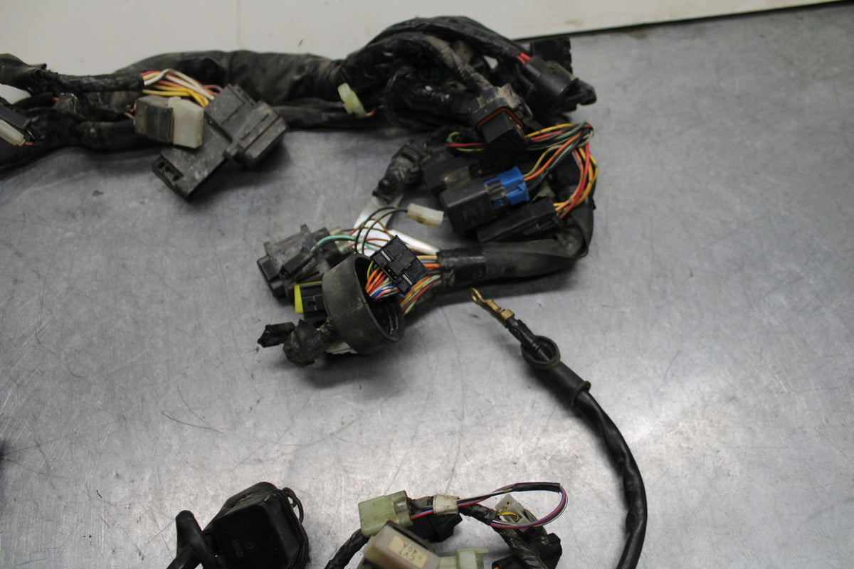 07-08 SUZUKI BURGMAN 650 MAIN ENGINE WIRING HARNESS MOTOR WIRE LOOM BB123