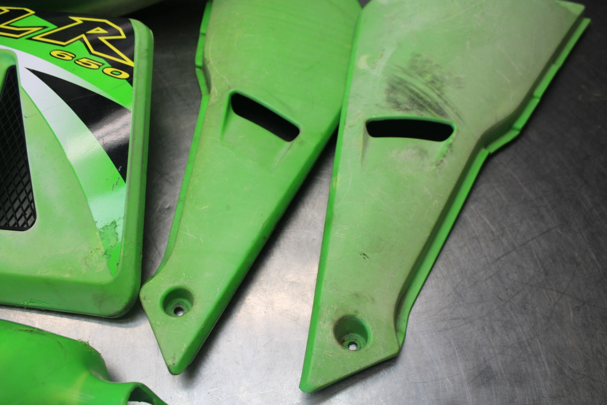 06 KAWASAKI KLR650 FAIRING SET COWLS COWLINGS KIT BB919