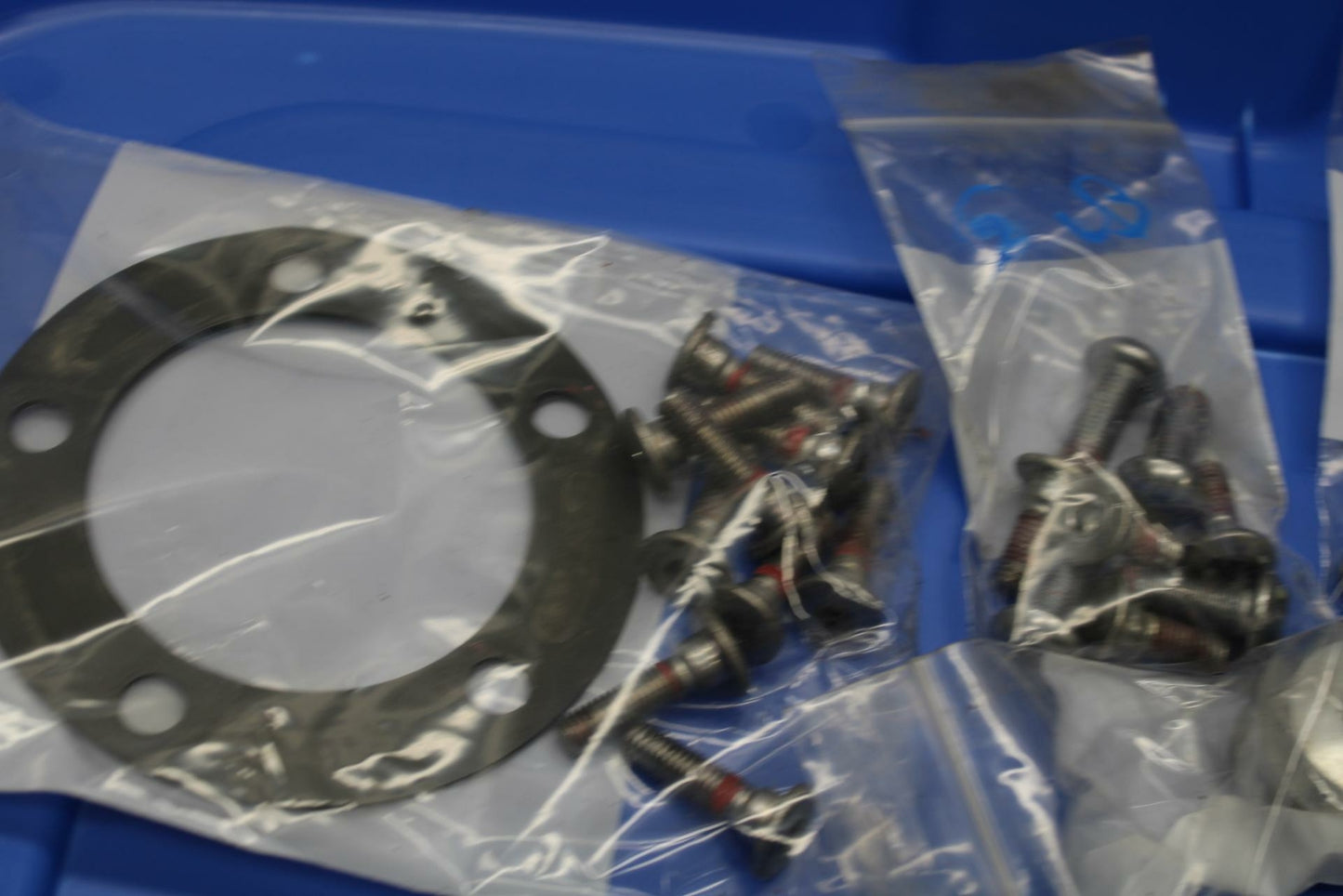 13-18 KAWASAKI NINJA ZX6R ENGINE MOUNTING BOLTS HARDWARE MOTOR SCREWS BB353