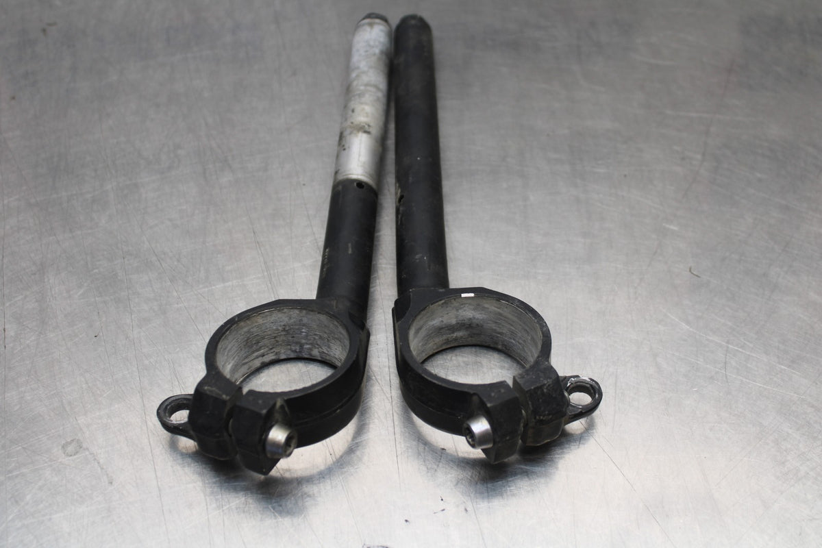 07-08 KAWASAKI NINJA ZX6R LEFT RIGHT CLIP ON ONS HANDLEBARS PAIR SET BB203