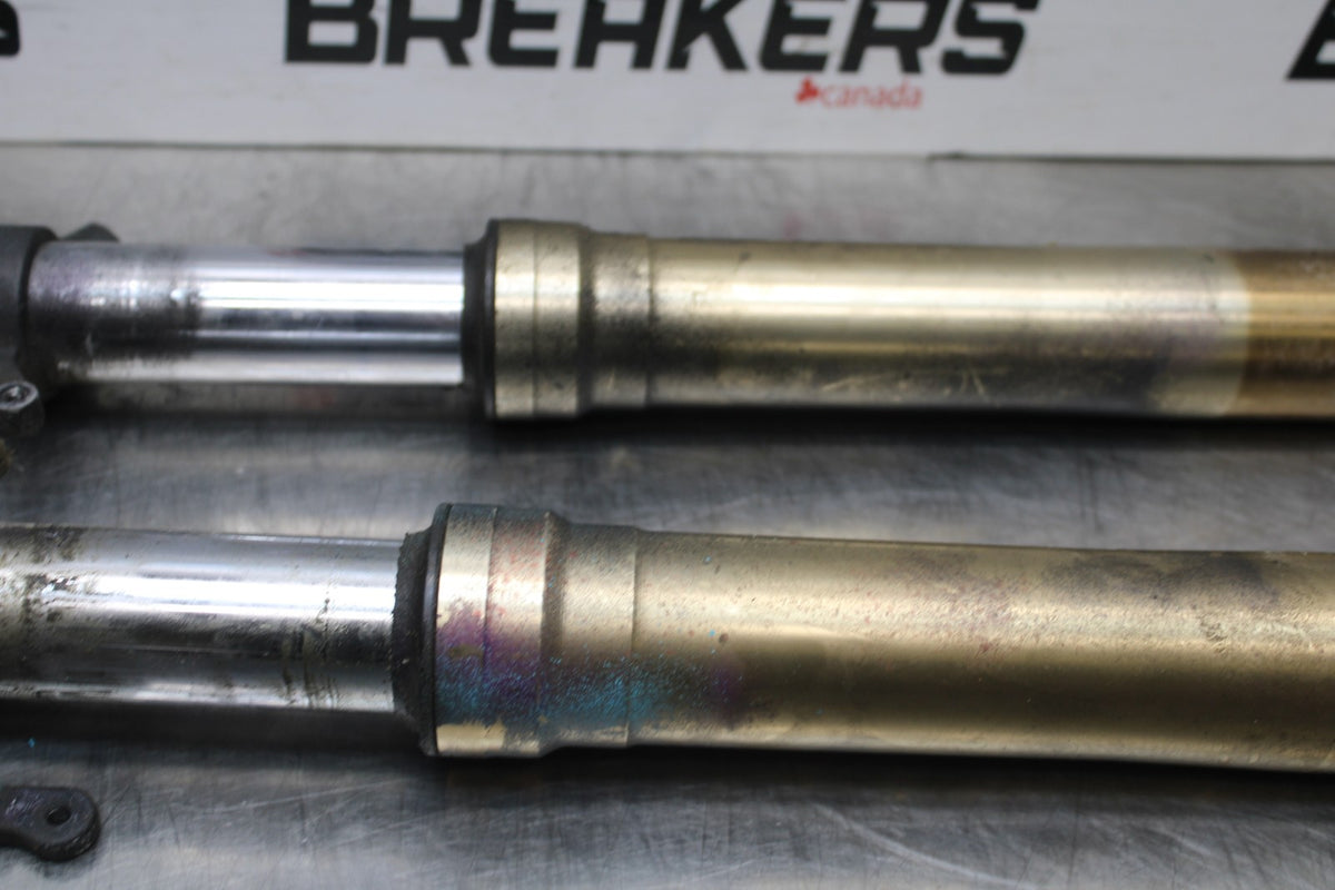 06-07 SUZUKI GSXR600 FRONT FORKS SHOCK SUSPENSION SET PAIR BB836