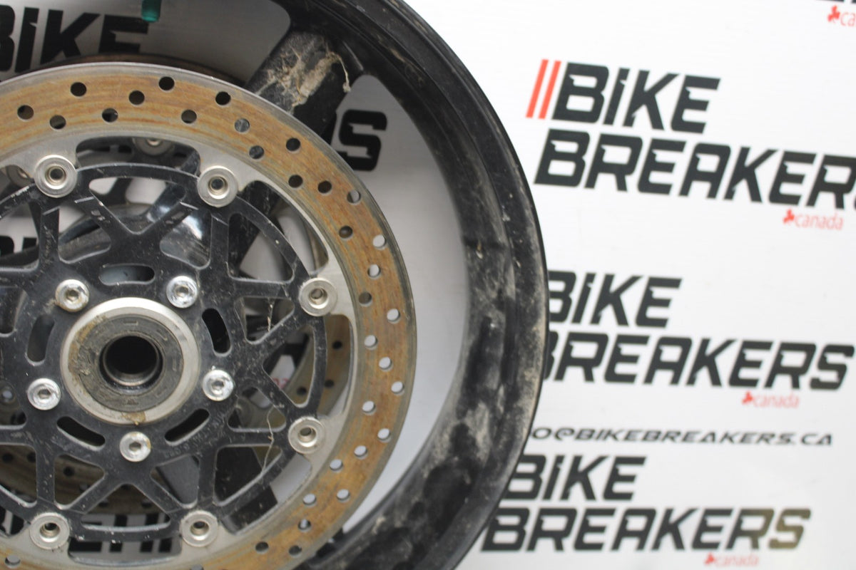 04-05 SUZUKI GSXR600 FRONT WHEEL FRONT RIM & ROTORS BB792