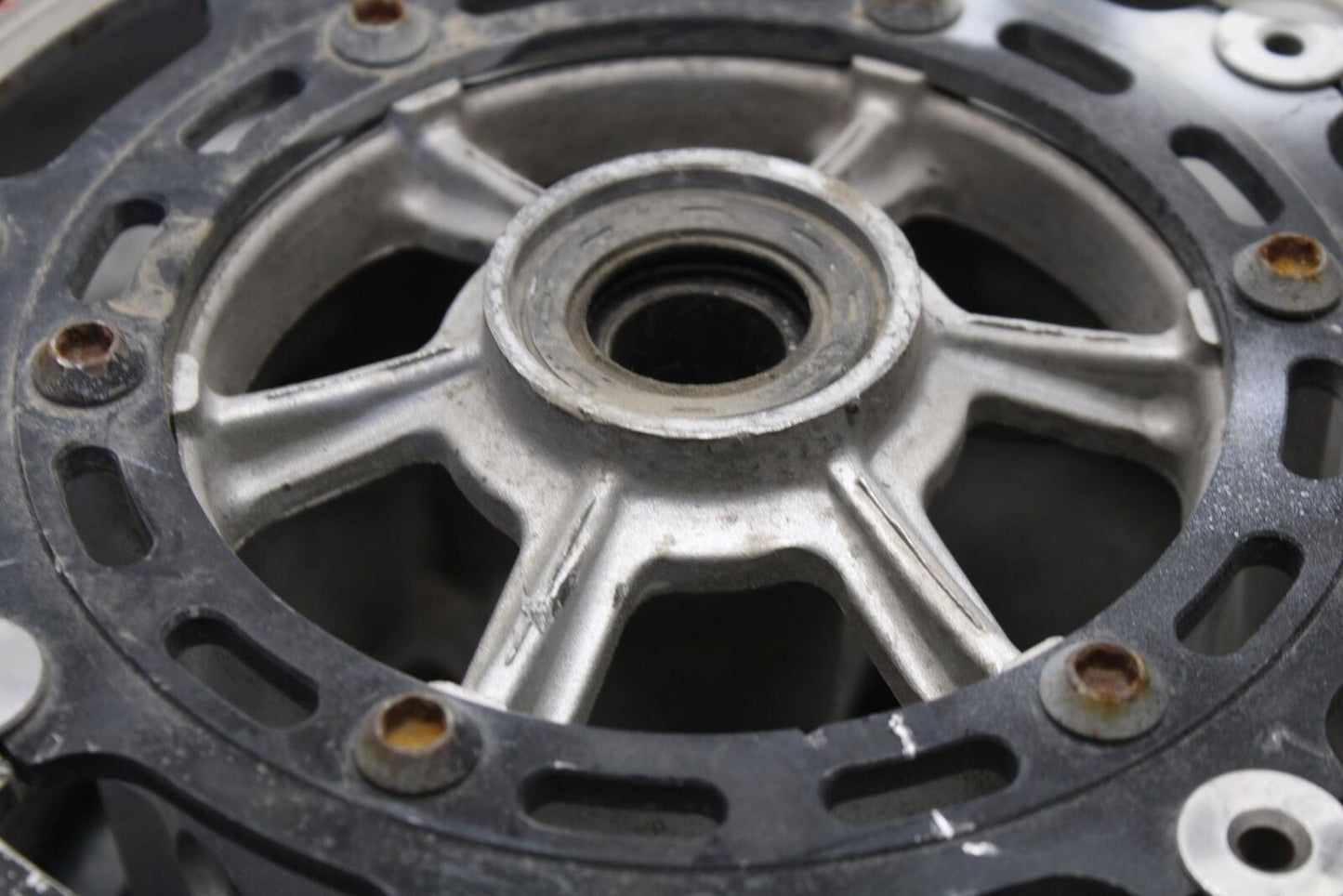 2000 Yamaha YZF R1 FRONT WHEEL AND LEFT RIGHT BRAKE ROTORS DISCS BB633