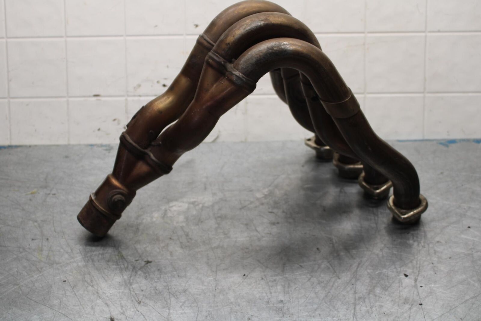2006 Suzuki GSXR600 EXHAUST HEADER PIPES MANIFOLD BB447