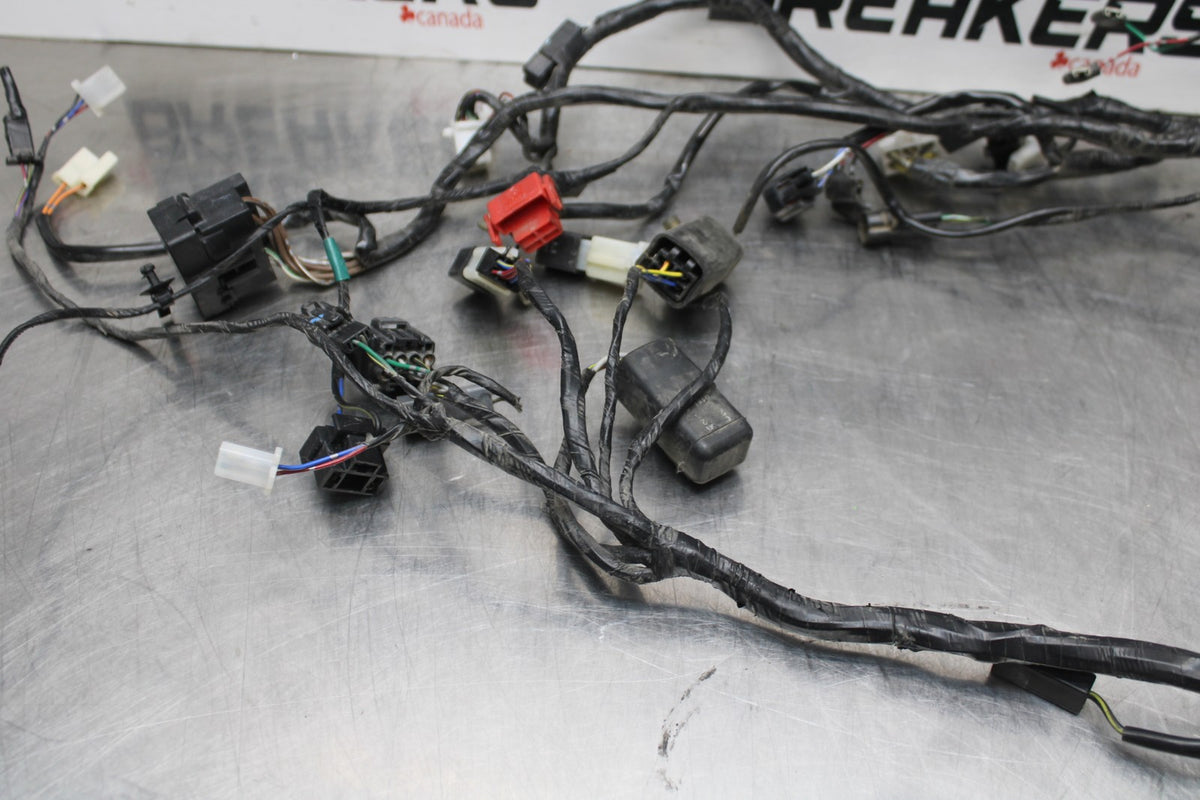09 KAWASAKI NINJA 250R MAIN ENGINE WIRING HARNESS MOTOR WIRE LOOM BB824