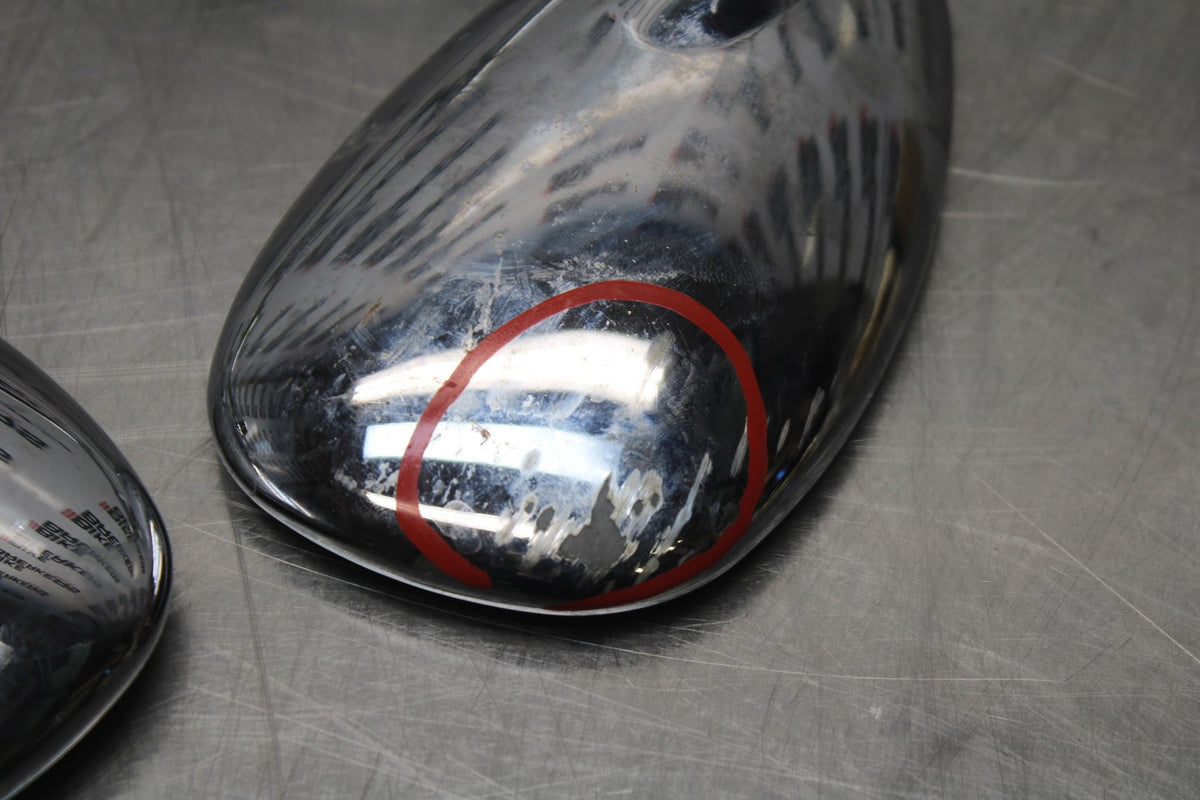99-09 YAMAHA V STAR 1100 REAR VIEW MIRROR SET PAIR MIRRORS BB853