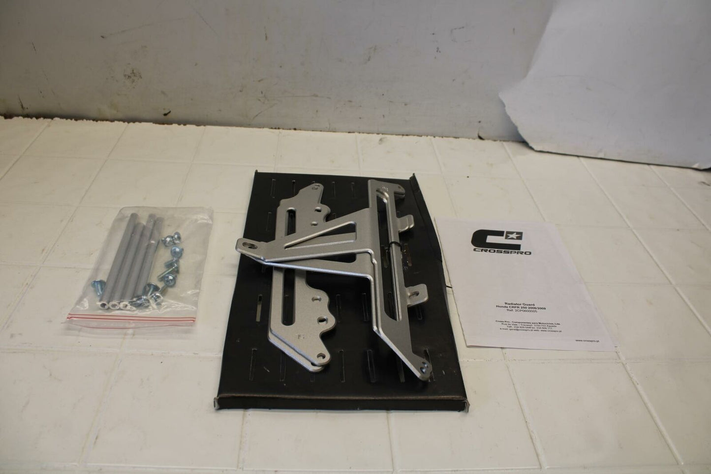 06-09 HONDA CRF250R CROSSPRO RADIATOR GUARD SHIELD