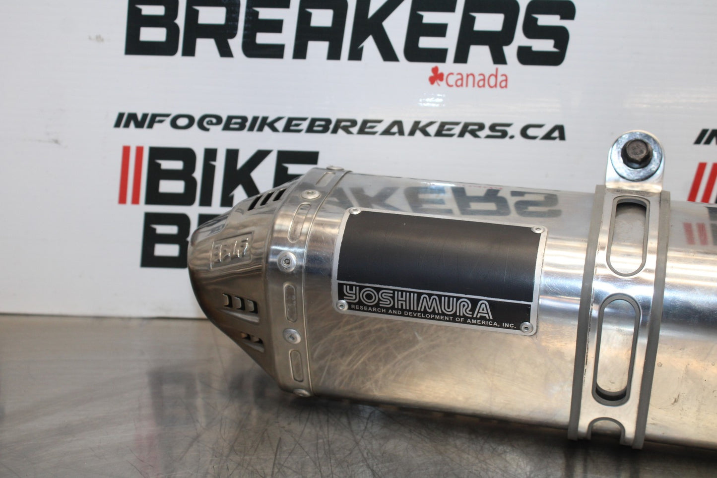 08-10 SUZUKI GSXR 600 YOSHIMURA EXHAUST PIPE MUFFLER SLIP ON CAN SILENCER BB202