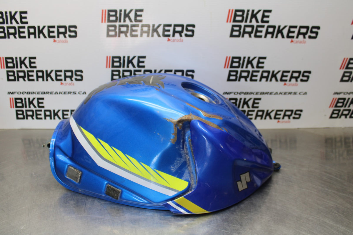 11-22 SUZUKI GSXR 600  GAS TANK FUEL CELL PETROL RESERVOIR BB193