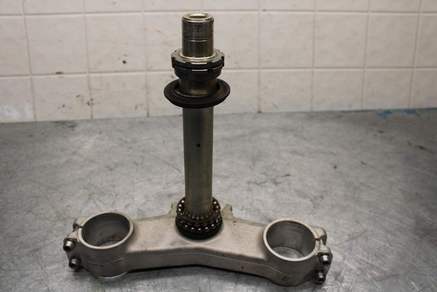 11-15 KAWASAKI ZX1000R FRONT FORKS CLAMP LOWER TRIPLE TREE STEM BB445