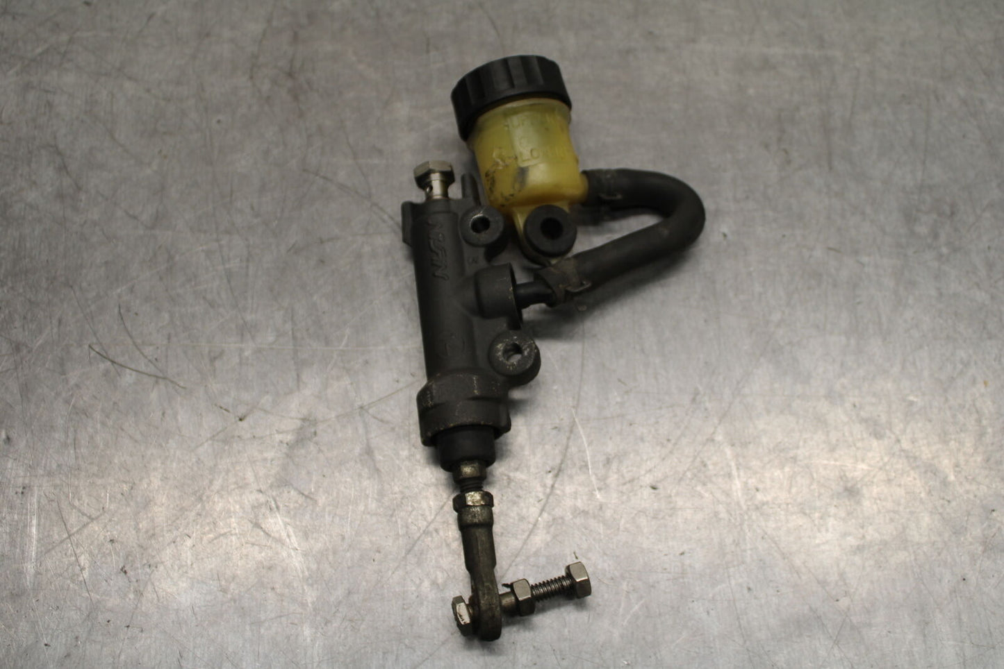 12-16 HONDA CBR1000RR REAR BACK BRAKE MASTER CYLINDER W RESERVOIR BB114
