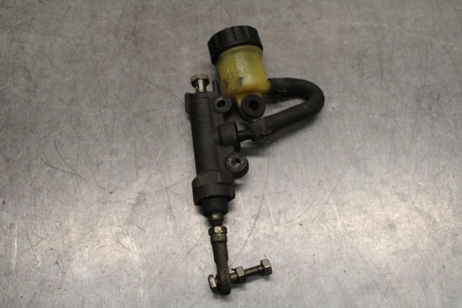 12-16 HONDA CBR1000RR REAR BACK BRAKE MASTER CYLINDER W RESERVOIR BB114