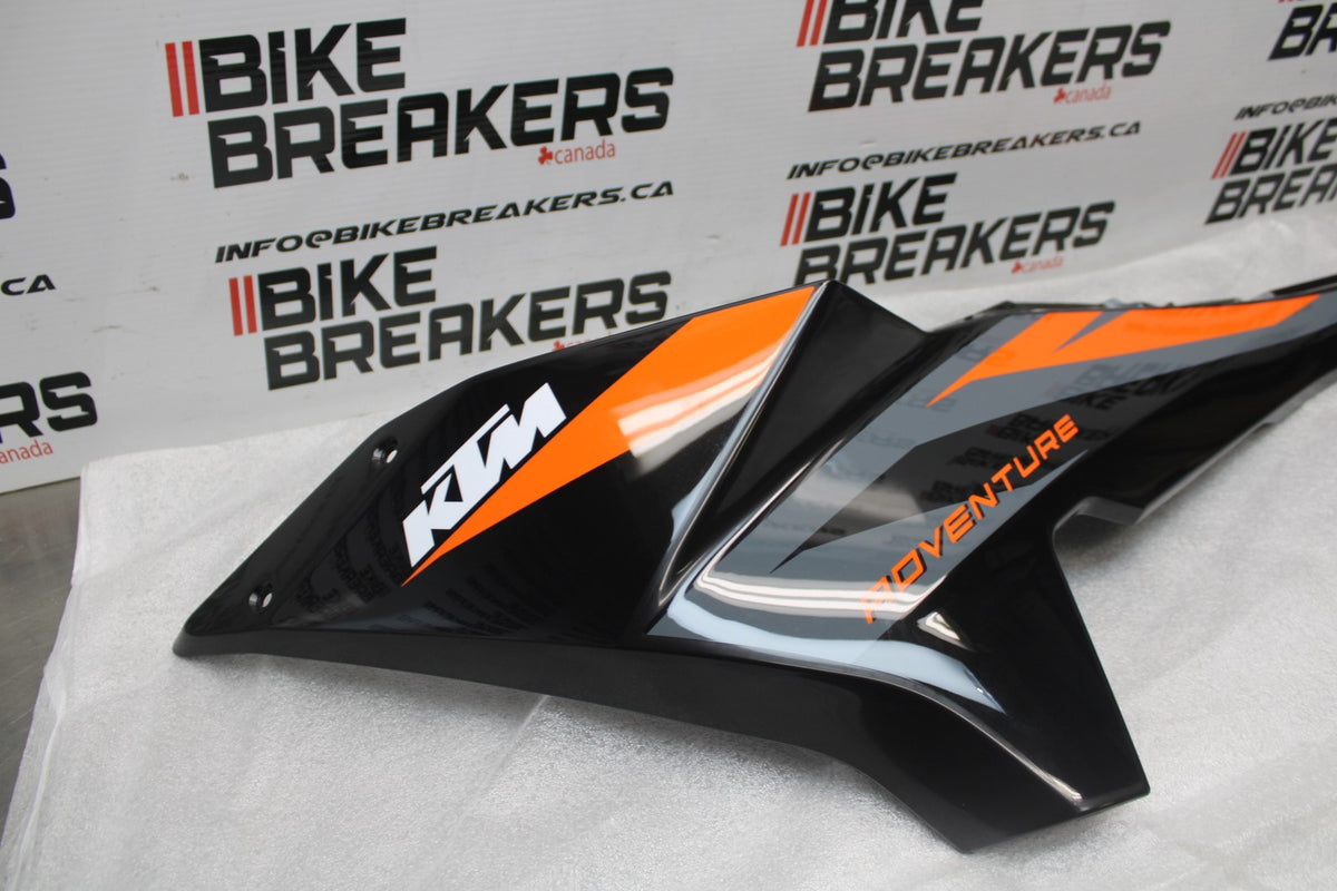 23-24 KTM 890 ADVENTURE NEW!! LEFT GAS TANK FUEL PANEL COVER TRIM COWL BB001