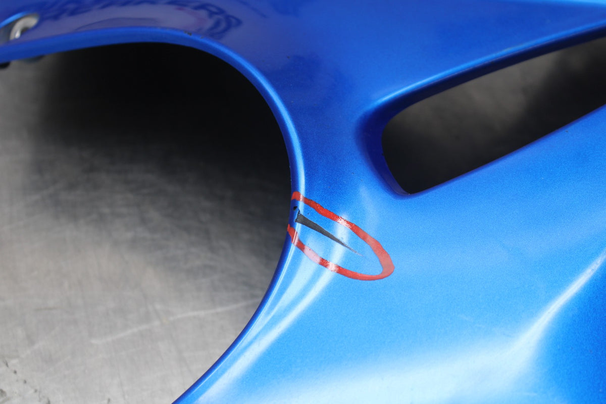 06 KAWASAKI NINJA 650 EX650 LEFT LOWER BOTTOM BELLY SIDE FAIRING COWL BB823