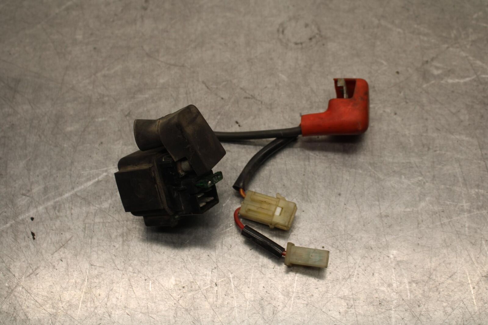 03-04 HONDA CBR600RR ENGINE STARTER RELAY STARTING MOTOR SWITCH  BB637