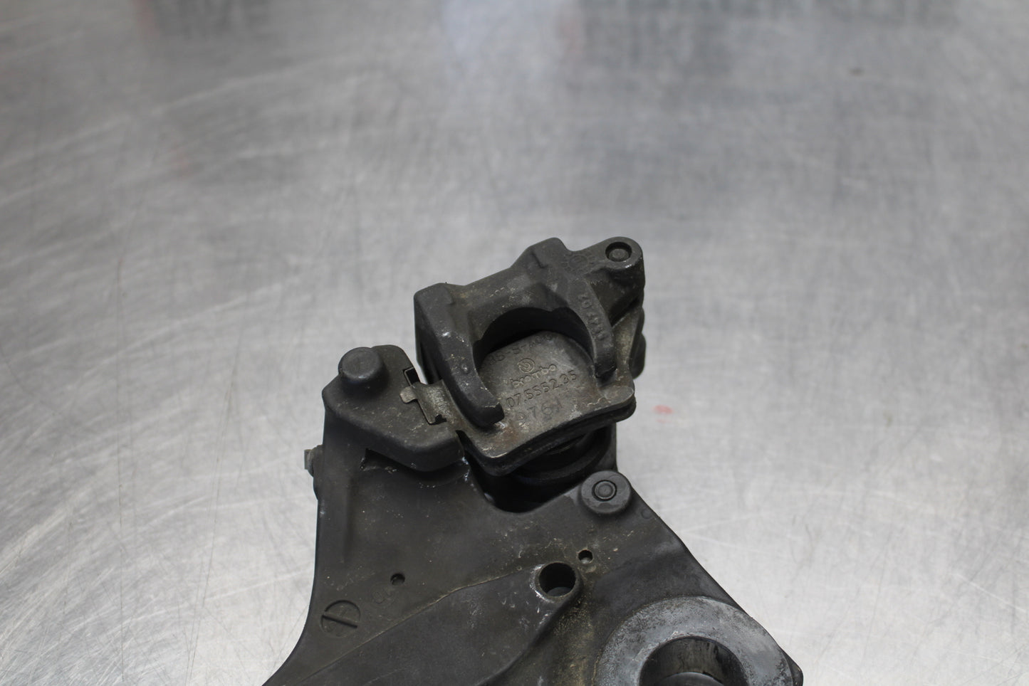10-11 BMW S1000RR REAR BACK BRAKE CALIPER W MOUNT BRACKET BB168