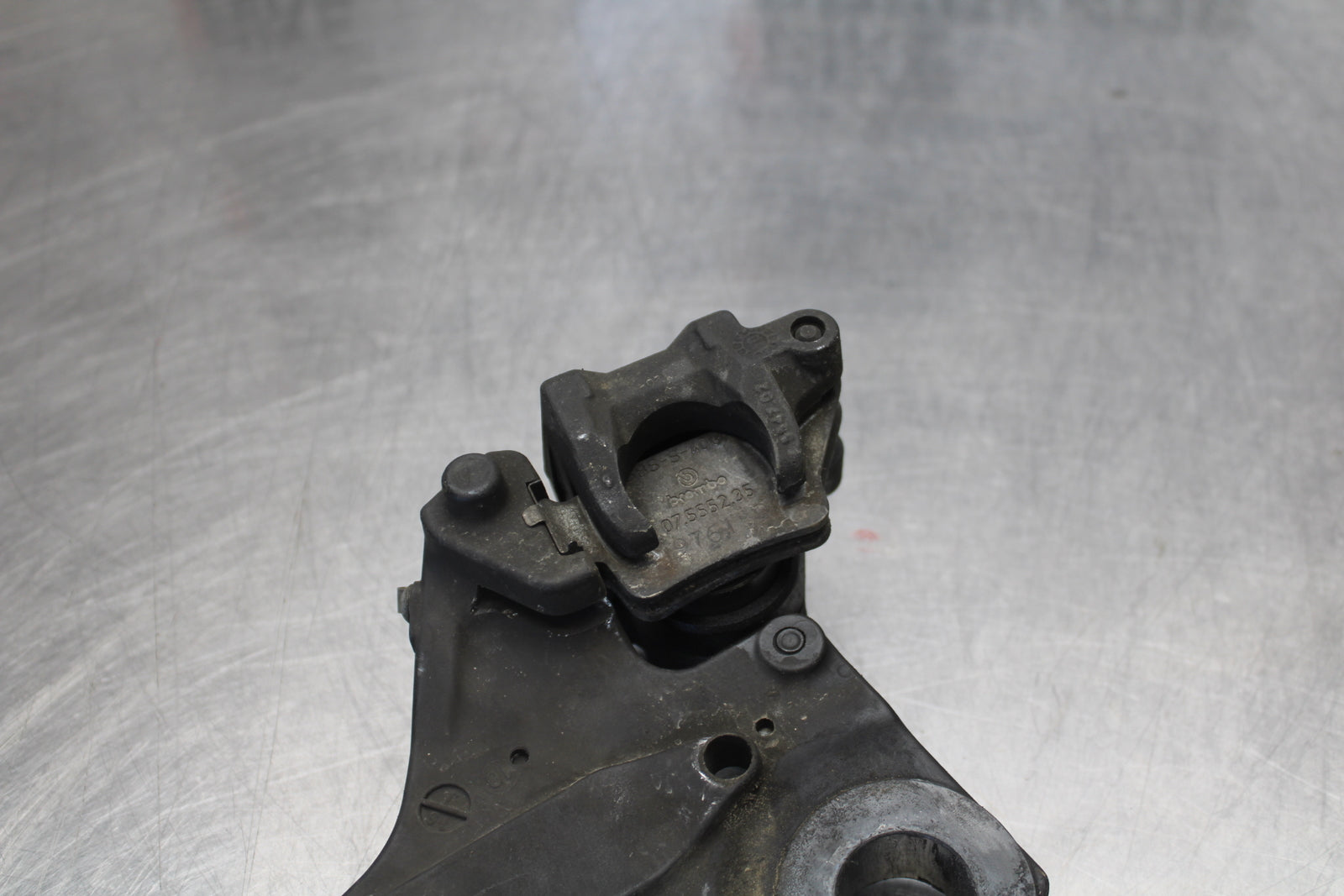 10-11 BMW S1000RR REAR BACK BRAKE CALIPER W MOUNT BRACKET BB168