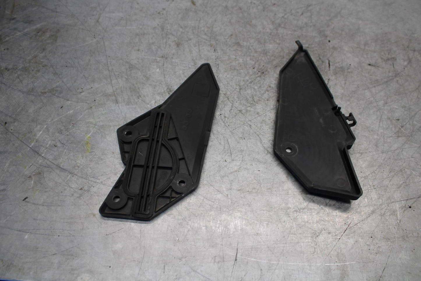 13-17 KAWASAKI NINJA 300 RIGHT LEFT FRAME MID SIDE COVERS COWLS PANELS  BB429