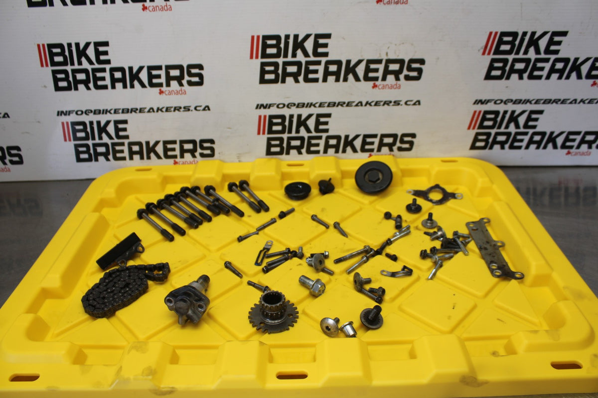 08-10 SUZUKI GSXR750 BOLTS HARDWARE MOTOR SCREWS BB854