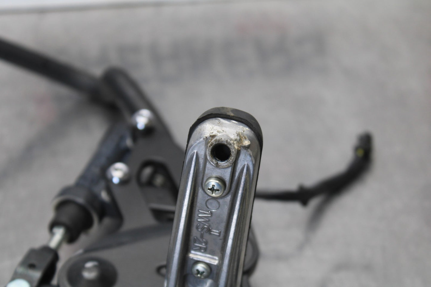 23-24 YAMAHA MT-07 RIGHT REARSET REAR SET DRIVER FOOT PEG REST STOP BB194