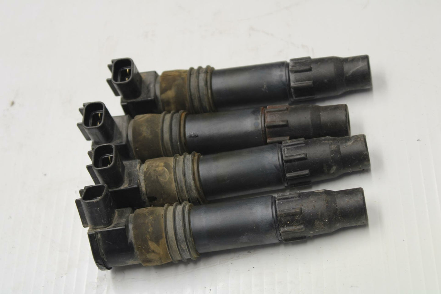 08 SUZUKI GSXR1000 IGNITION COILS COIL SPARK PLUG CAPS 33410-35F10 BB263
