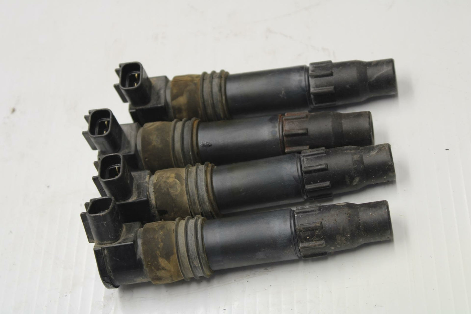 08 SUZUKI GSXR1000 IGNITION COILS COIL SPARK PLUG CAPS 33410-35F10 BB263