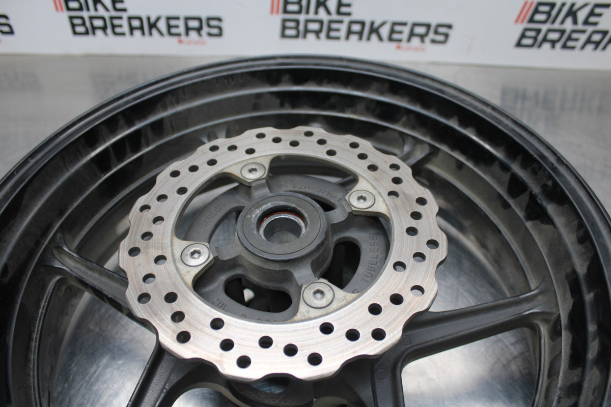 07-08 KAWASAKI NINJA ZX6R REAR WHEEL BACK RIM & ROTOR BB199