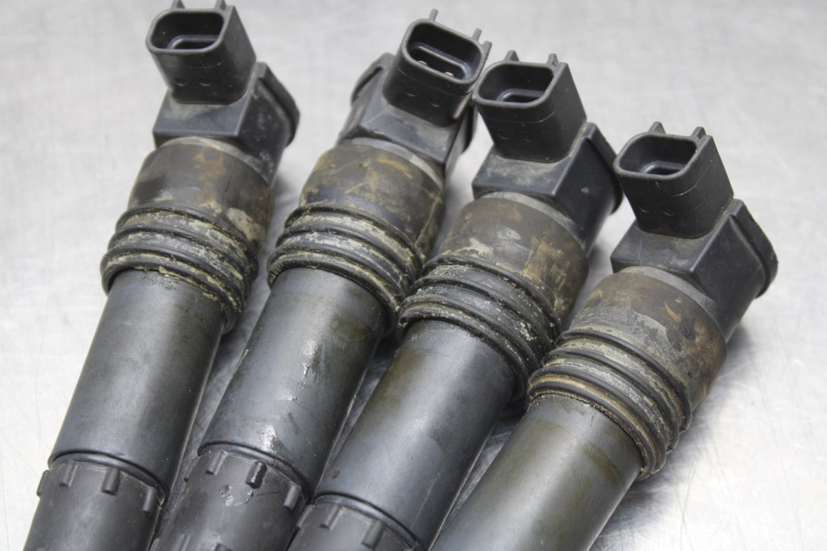 00 SUZUKI GSXR750 IGNITION COILS COIL SPARK PLUG CAPS BB820