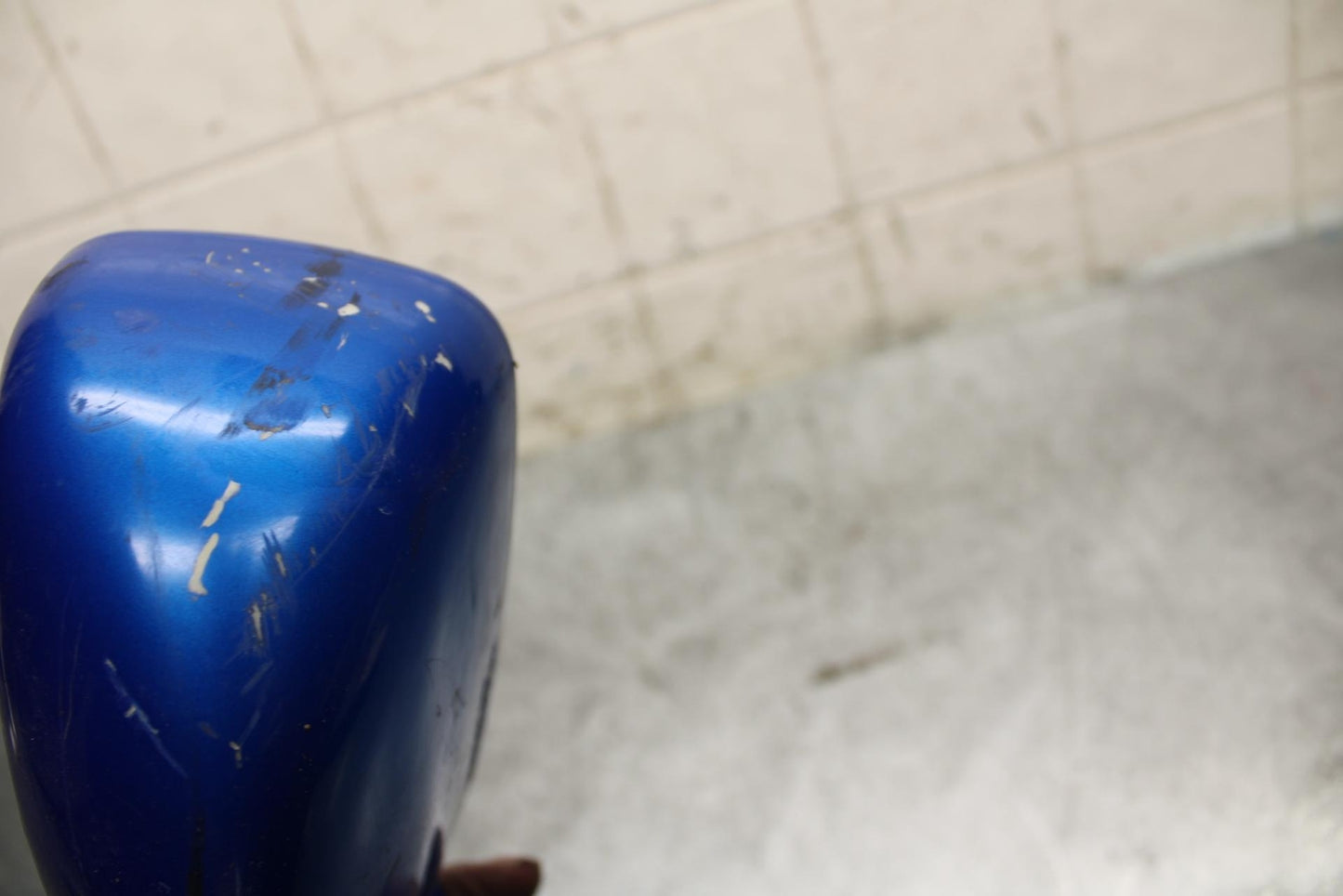 2001 Kawasaki Ninja ZX6 ZX600E LEFT SIDE REAR VIEW MIRROR BB547