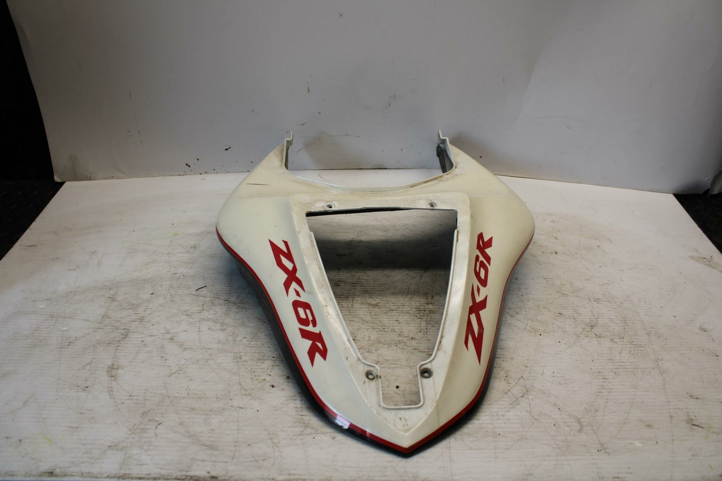 07-08 KAWASAKI NINJA ZX6R REAR BACK TAIL FAIRING COWL SHROUD BB274