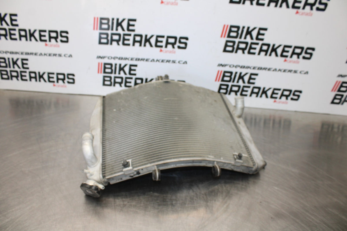 07-08 KAWASAKI NINJA ZX6R ENGINE RADIATOR MOTOR COOLER COOLING RADIATER BB175