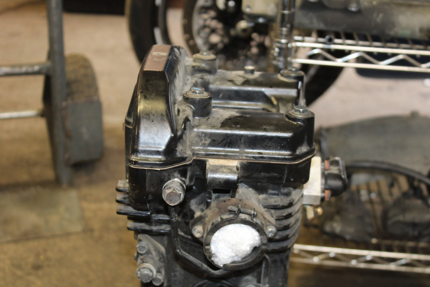 08-18 KAWASAKI KLR650 ENGINE MOTOR BB183