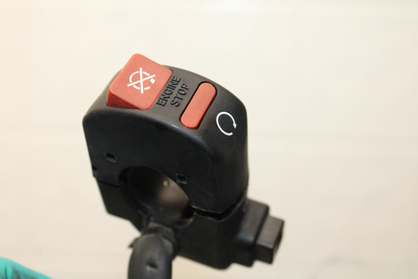 2000 Honda Super Hawk VTR1000F RIGHT CLIP ON HANDLE KILL OFF START SWITCH BB577