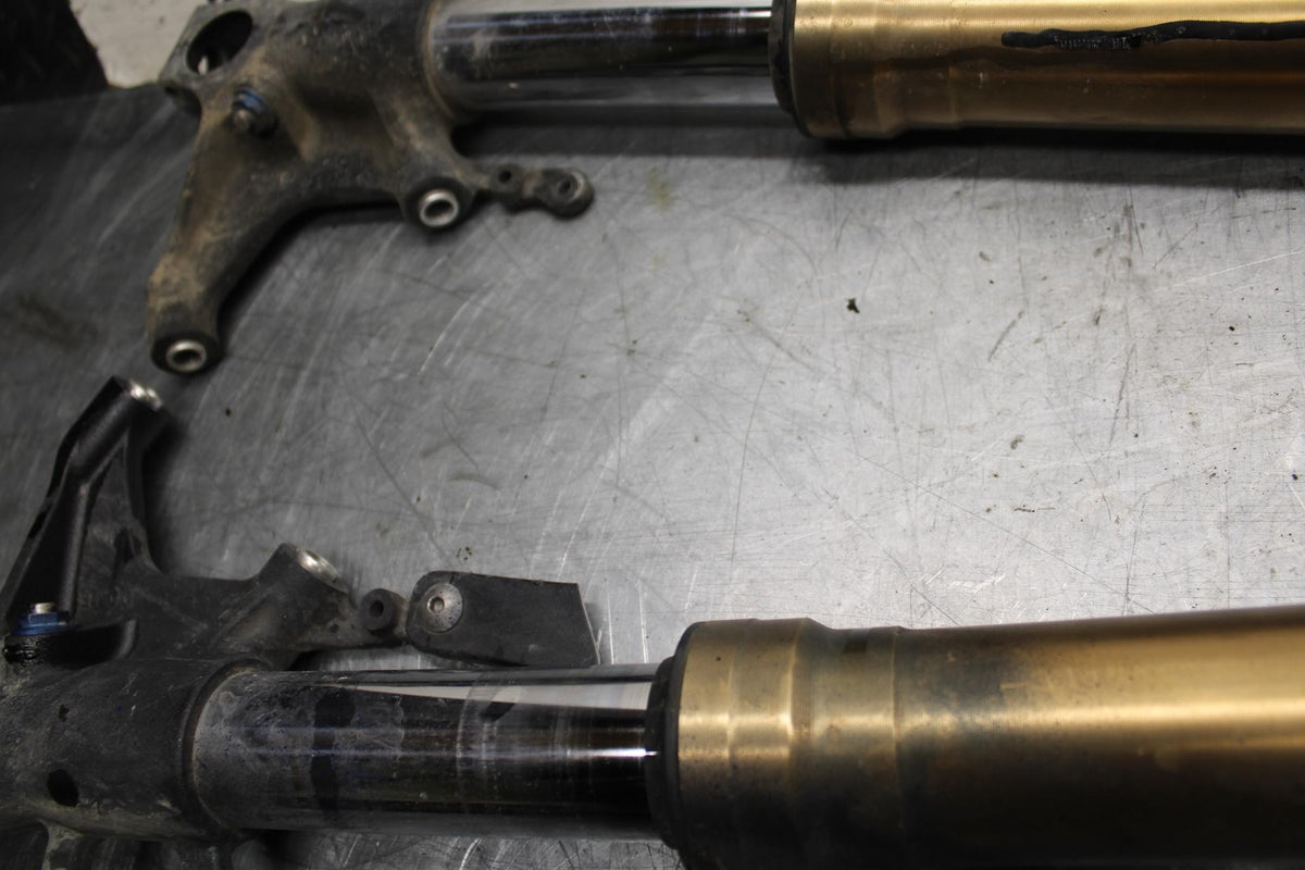 06-07 SUZUKI GSXR600  FORKS SHOCK SUSPENSION SET PAIR 51103-01H00 BB499