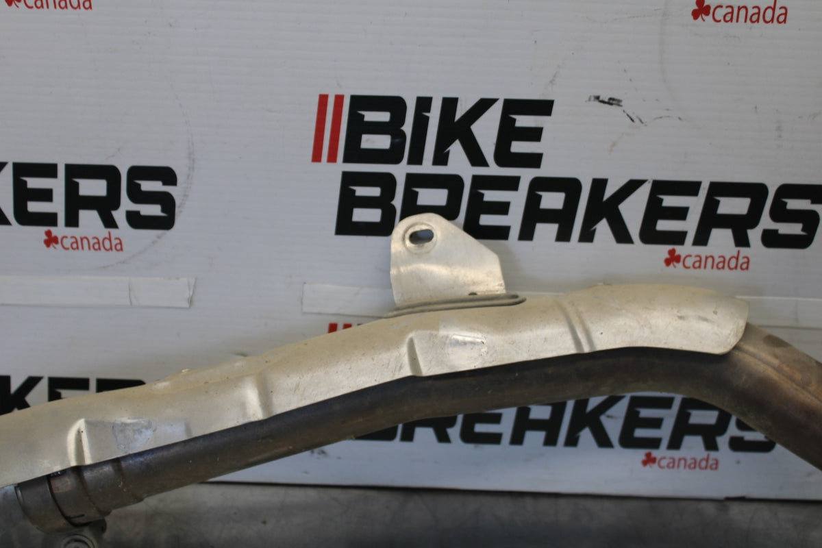 08 KAWASAKI ZX6R EXHAUST MIDPIPE MID MIDDLE PIPE BB896