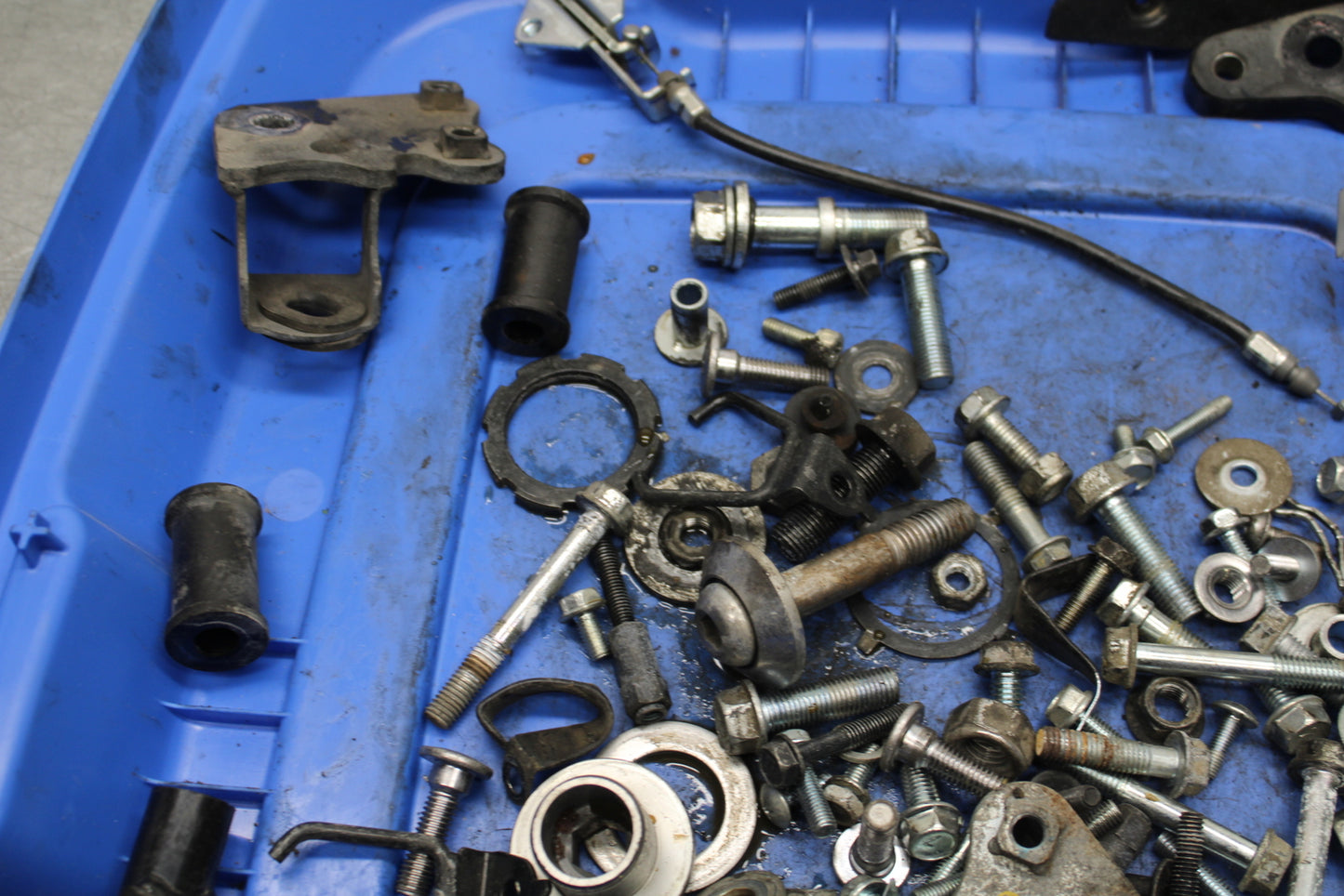 14-15 KAWASAKI NINJA 650 EX650F ABS MOUNTING BOLTS HARDWARE MOTOR SCREWS BB741