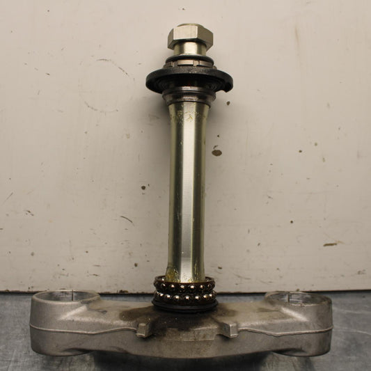 09-12 KAWASAKI NINJA ZX6R ZX600R FRONT FORKS CLAMP LOWER TRIPLE TREE STEM BB617