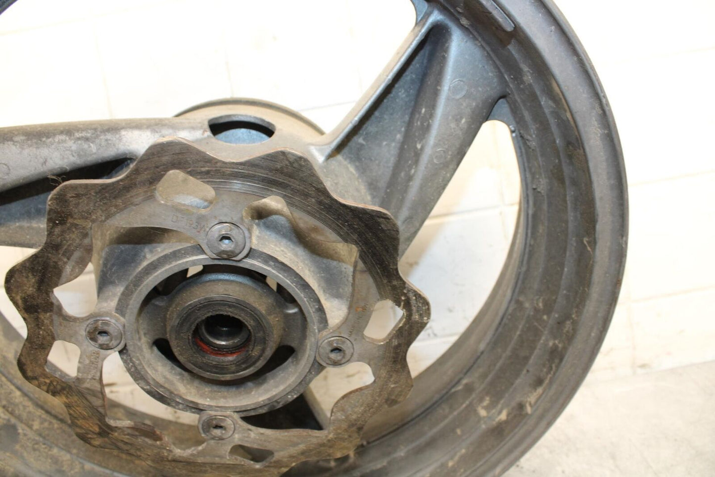 2001 Kawasaki Ninja ZX6 ZX600E REAR WHEEL RIM ROTOR BACK BRAKE DISC BB547