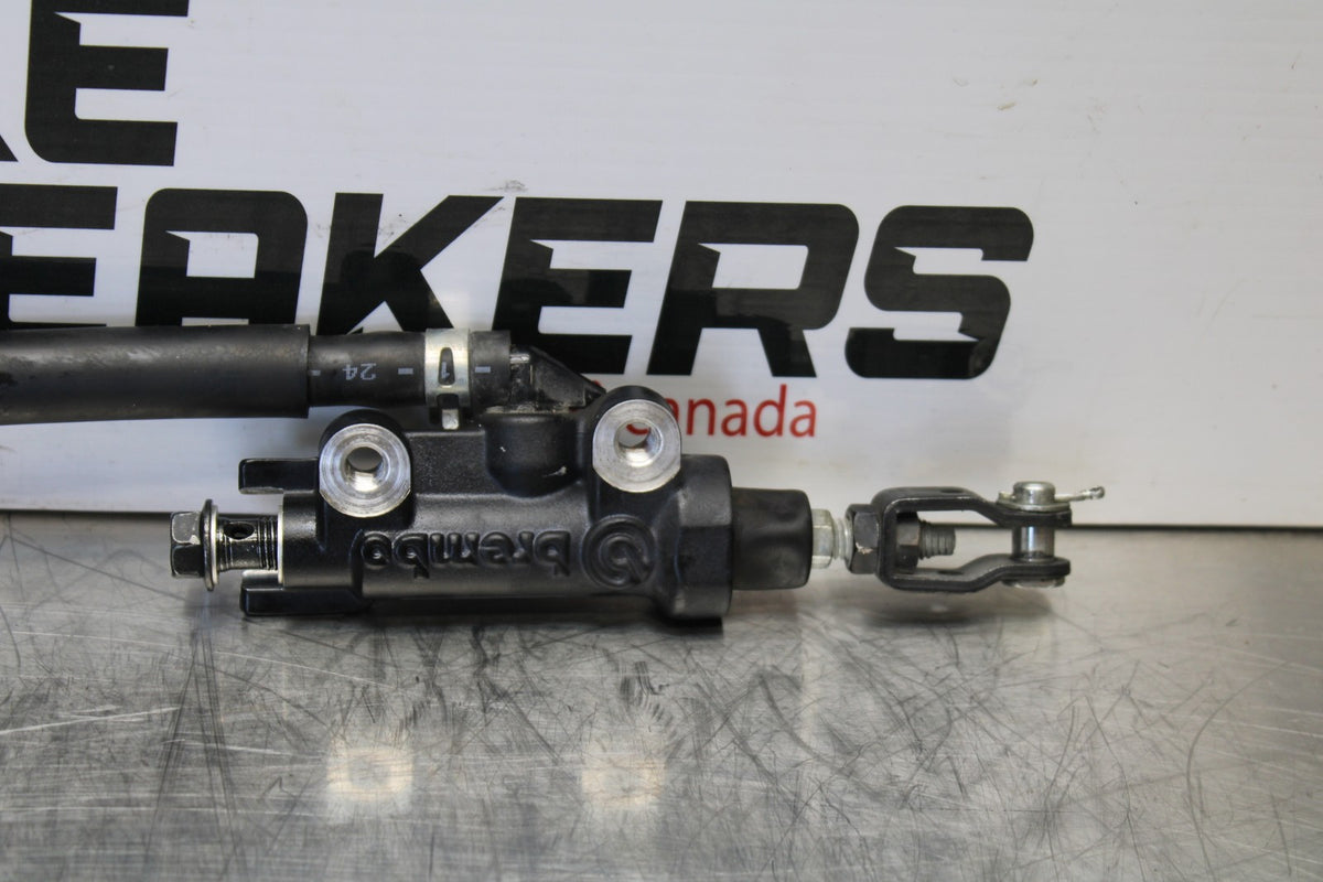 22-25 YAMAHA YZF R7 REAR BACK BRAKE MASTER CYLINDER W RESERVOIR BB182