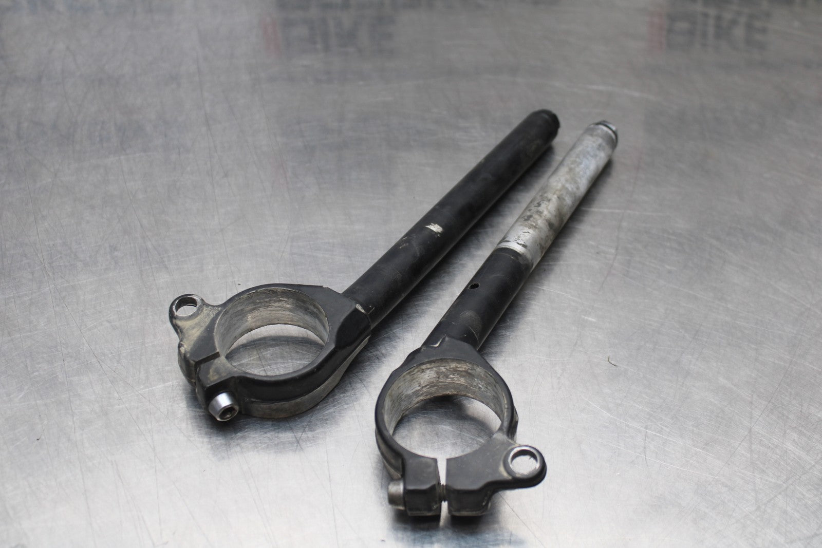 07-08 KAWASAKI NINJA ZX6R LEFT RIGHT CLIP ON ONS HANDLEBARS PAIR SET BB203