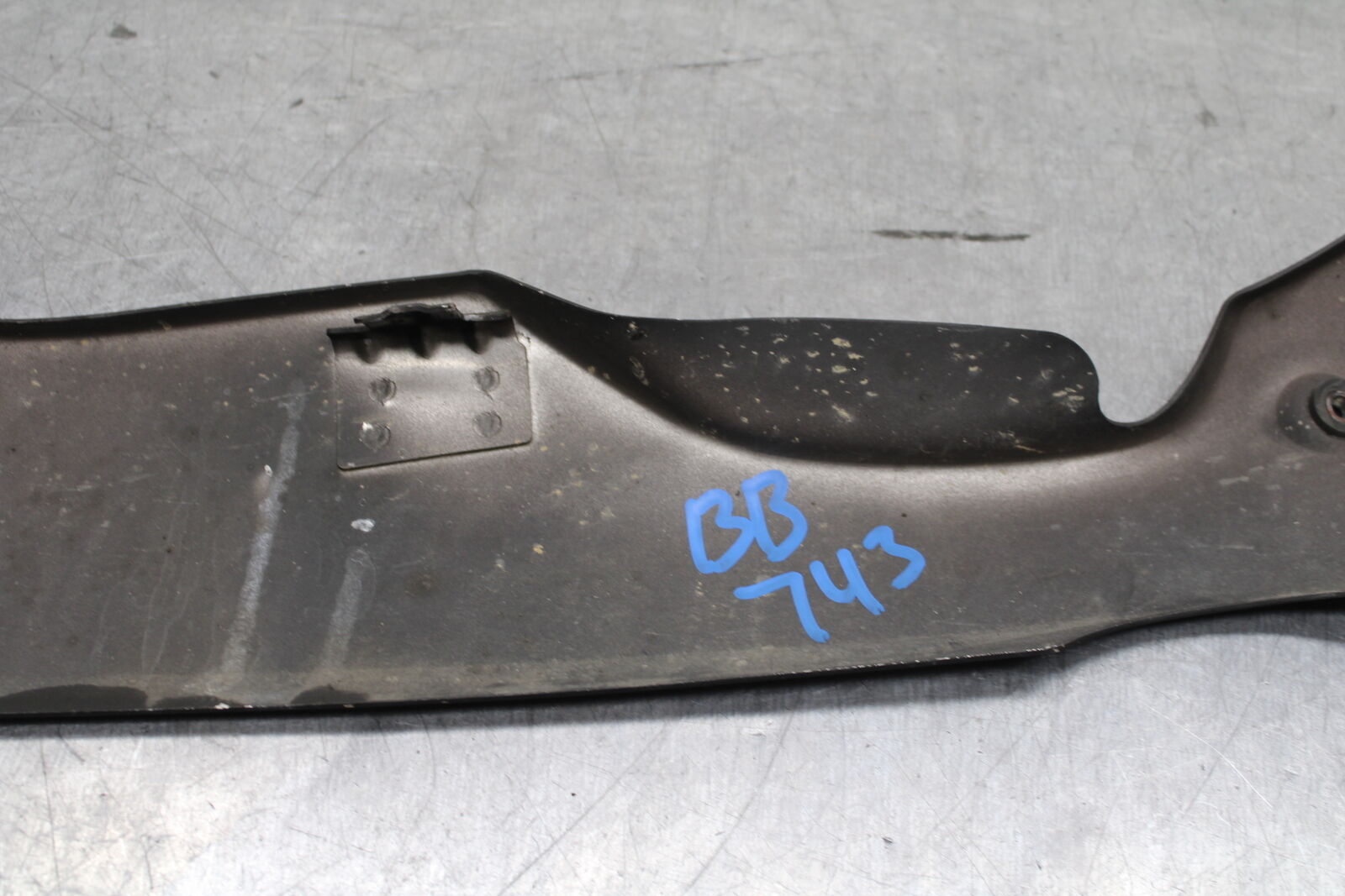 12-13 KAWASAKI Z1000 EXHAUST PIPE COVER HEAT SHIELD GUARD BB743