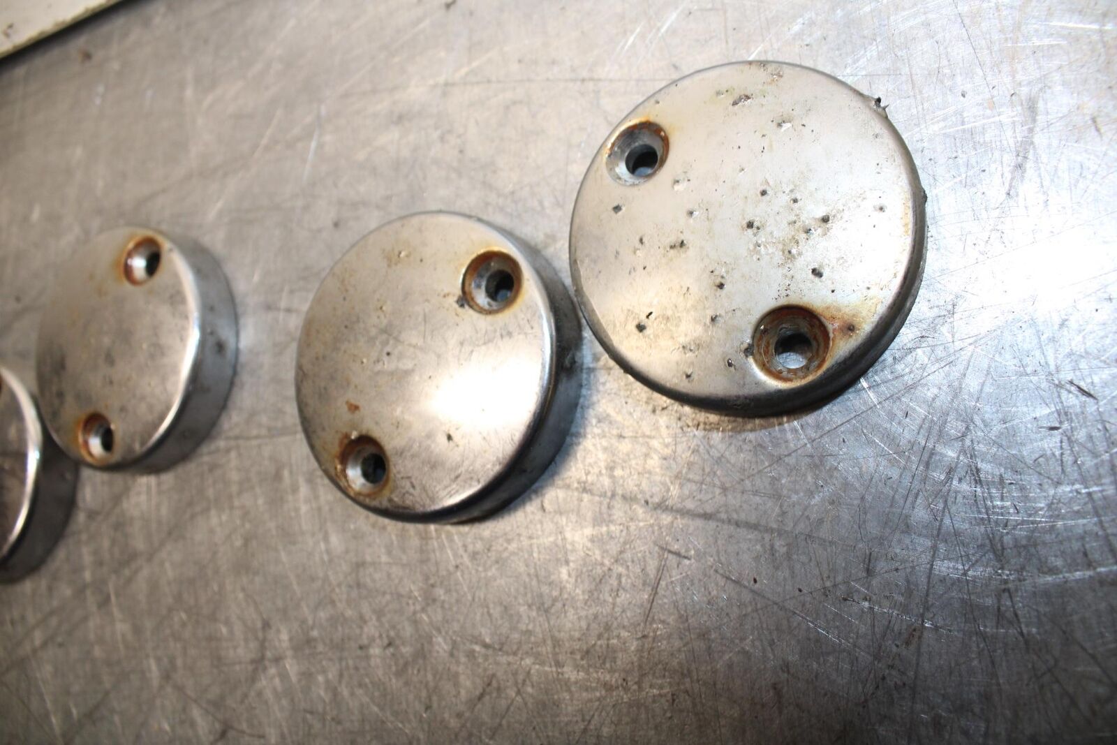 80-81 SUZUKI GS1000 G ENGINE MOTOR CAM CAMSHAFT COVER X4 BB91