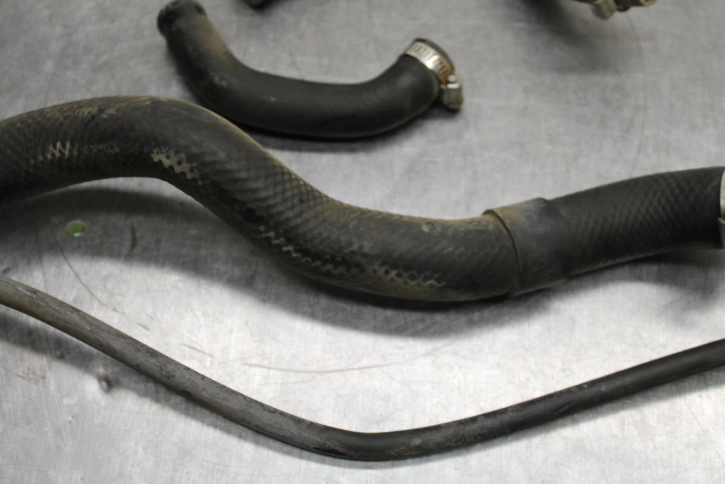 03-08 KAWASAKI VULCAN 1600 RADIATOR HOSES ENGINE COOLANT WATER PIPES KIT  BB754