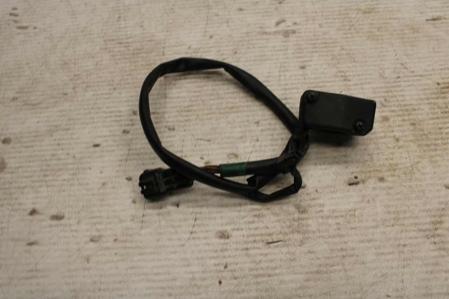 13-18 KAWASAKI NINJA ZX6R RIGHT CLIP ON HANDLE KILL OFF START SWITCH  BB304