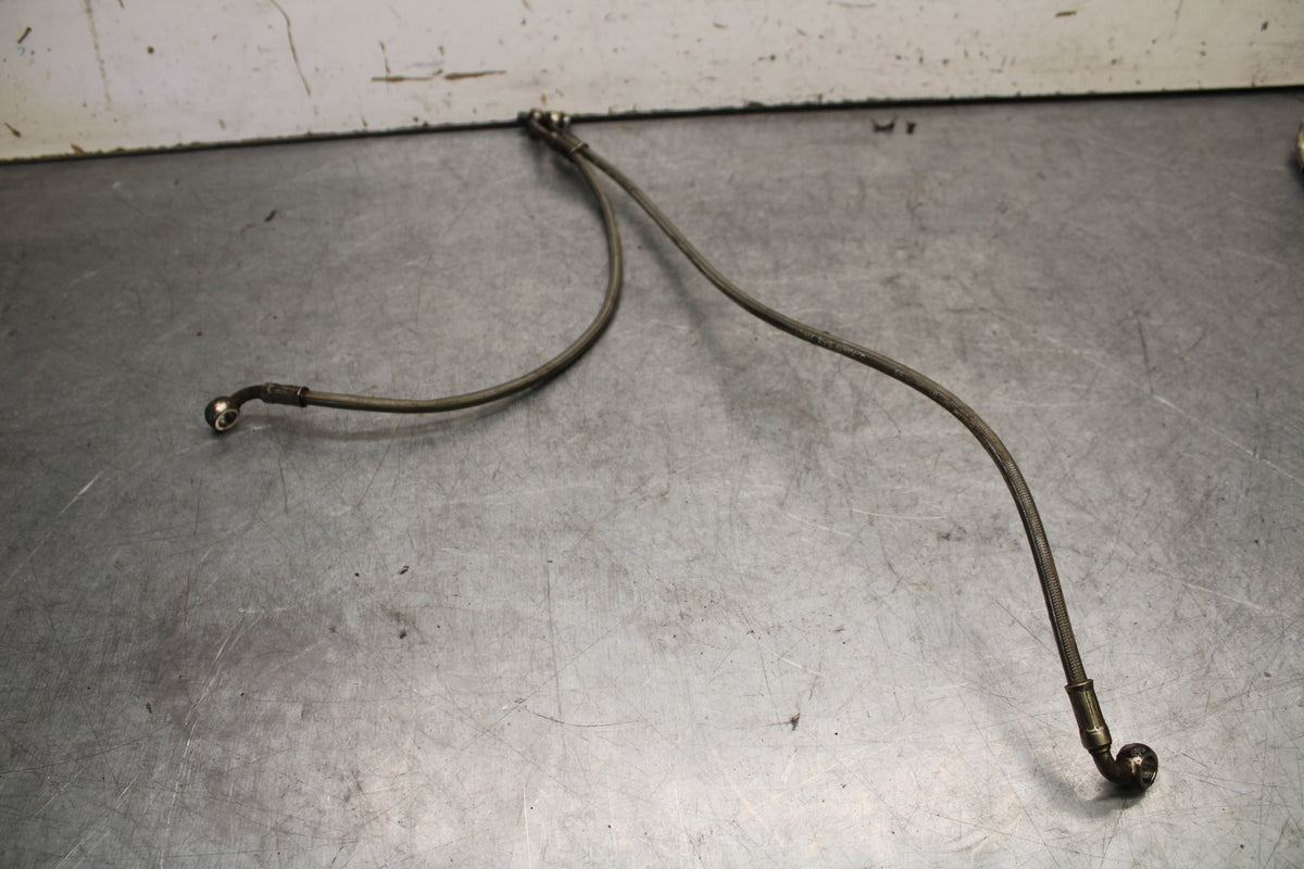 09-11 TRIUMPH DAYTONA 675 FRONT BRAKE CALIPER HOSES LINES BB652