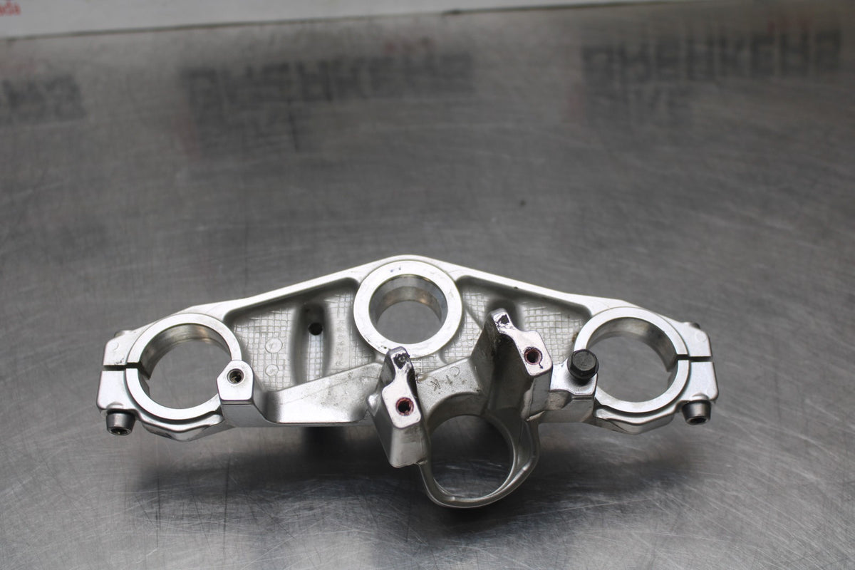07 KAWASAKI NINJA 650 EX650 FORKS UPPER TRIPLE TREE CLAMP BB844