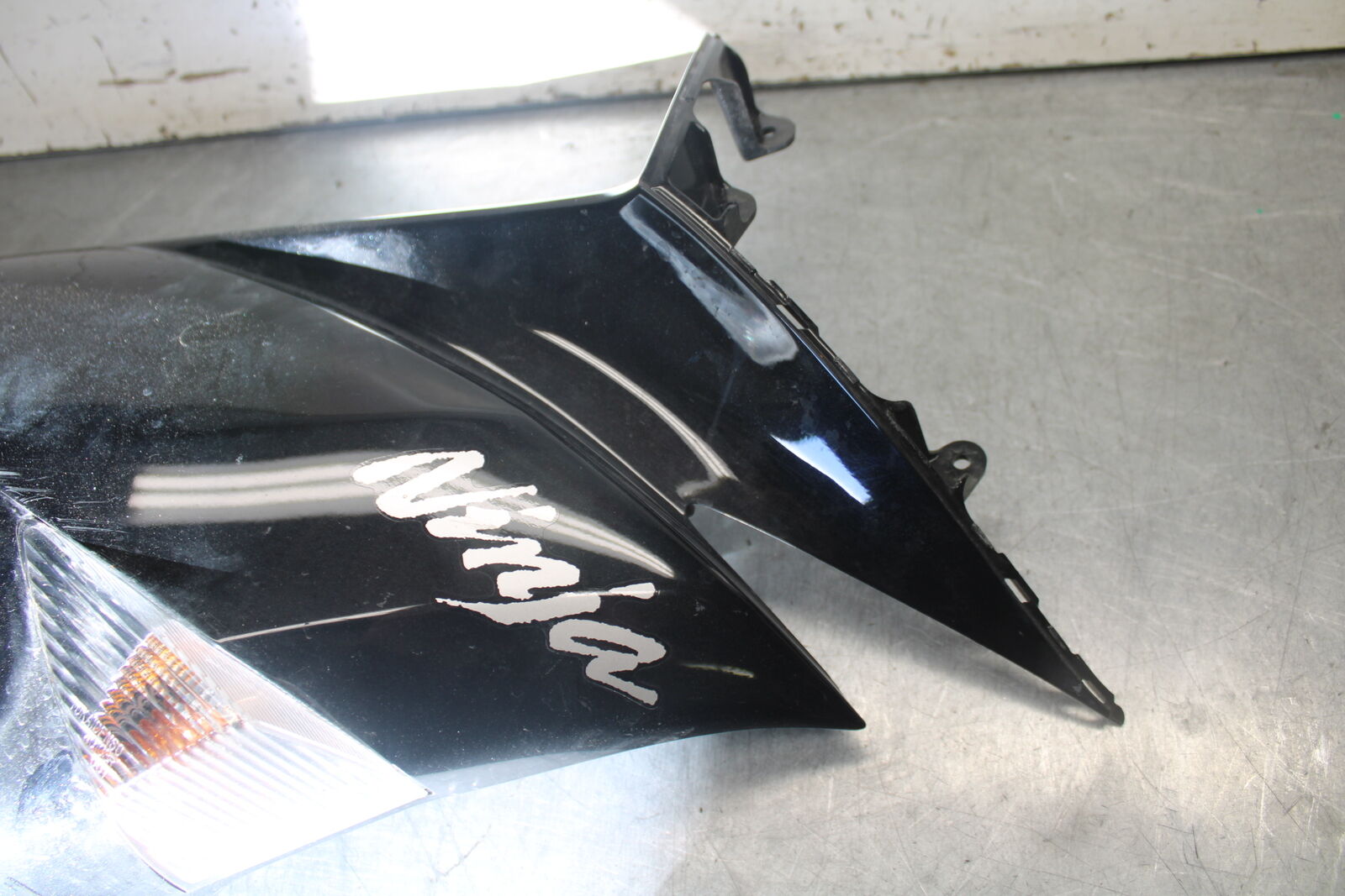 09-12 KAWASAKI NINJA ZX6R RIGHT LOWER MID UPPER SIDE FAIRING COWL  BB698