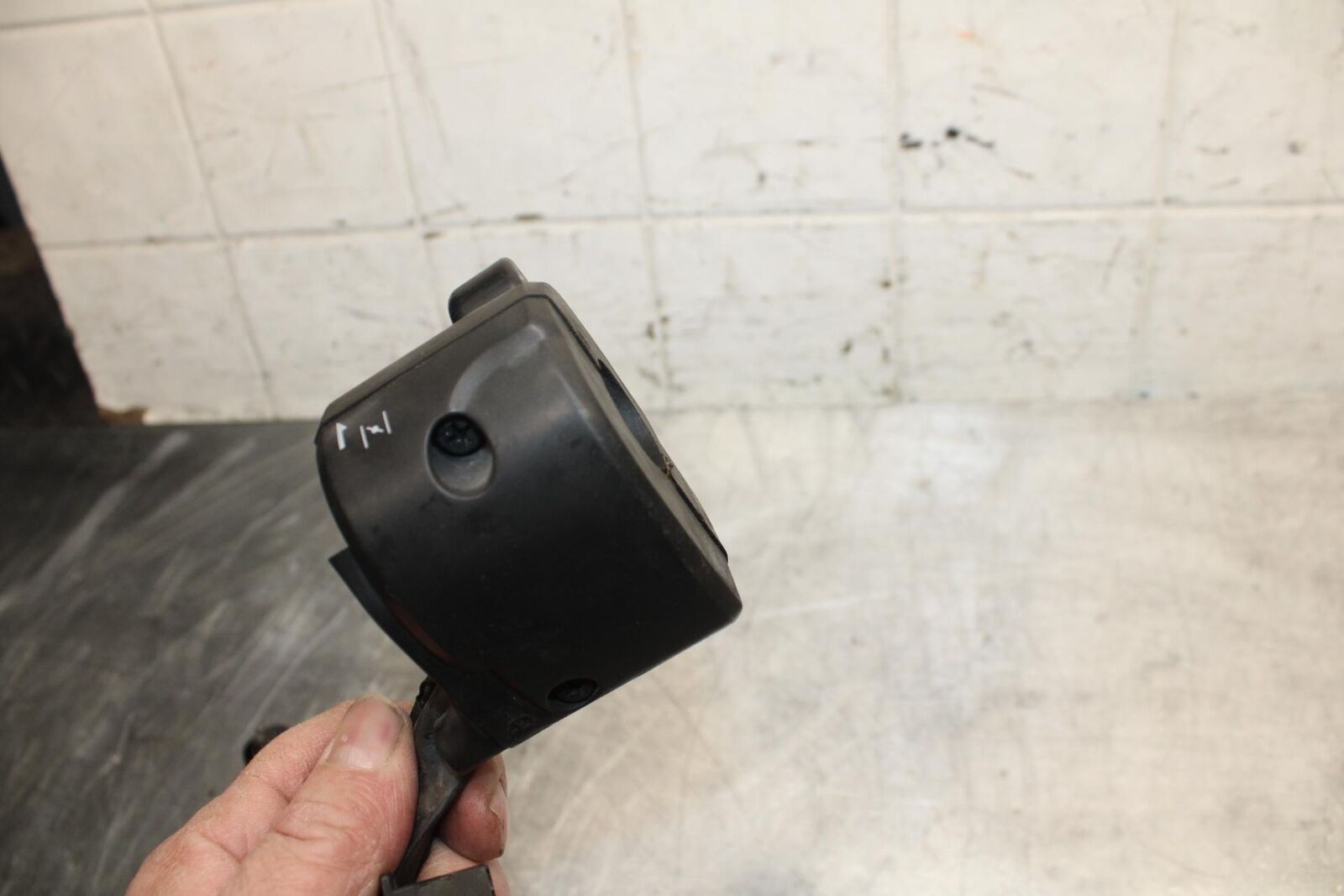 08-12 KAWASAKI NINJA 250R EX250J LEFT CLIP ON HANDLE HORN SIGNALS SWITCH BB496