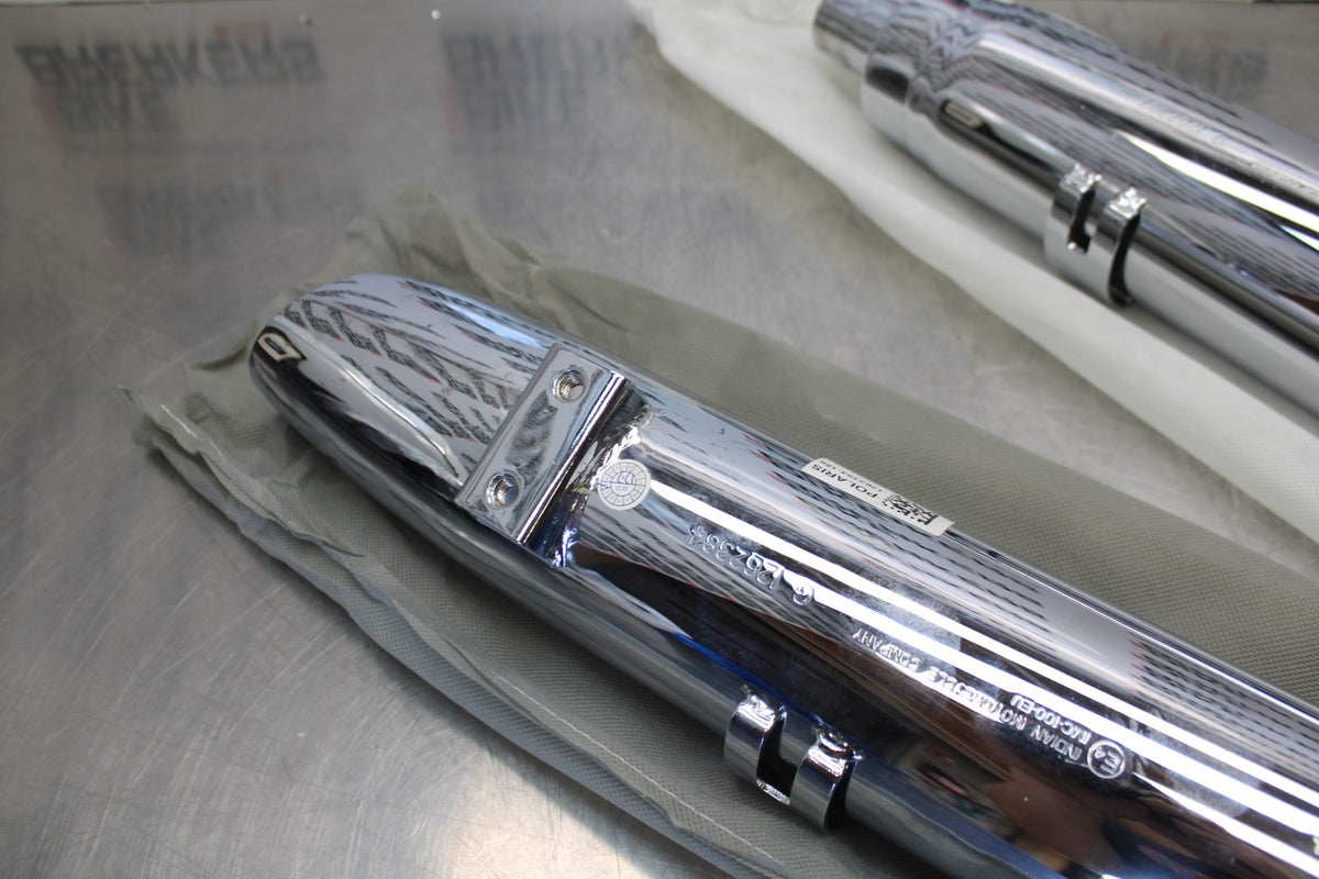 18 INDIAN ROADMASTER MUFFLER EXHAUST SILENCER PIPE SET PAIR BB191