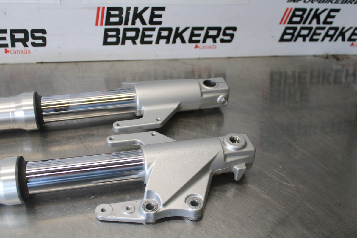 07 SUZUKI BOULEVARD M50 FRONT FORKS SHOCK SUSPENSION SET PAIR BB897